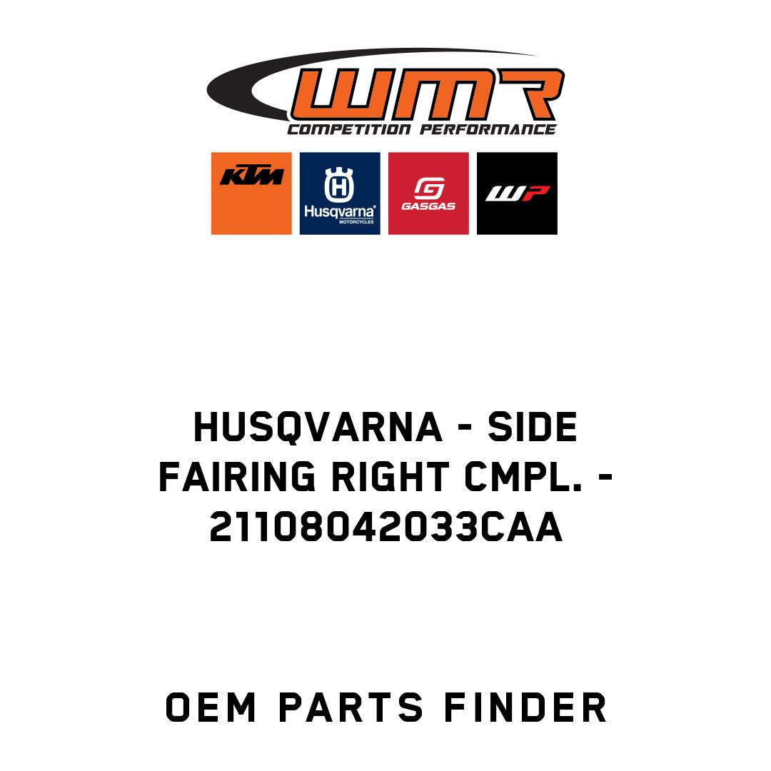 Side fairing right cmpl.