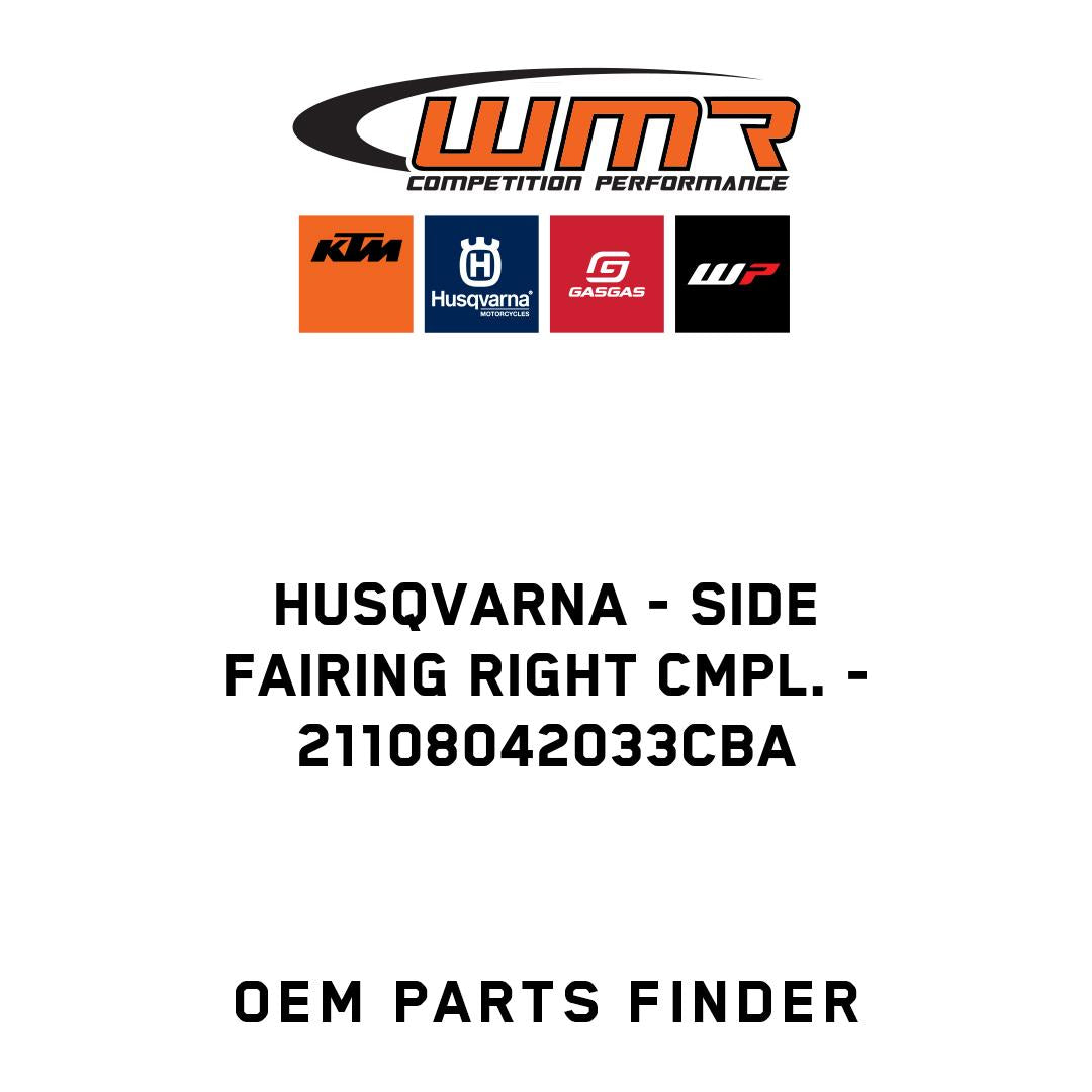 Side fairing right cmpl.