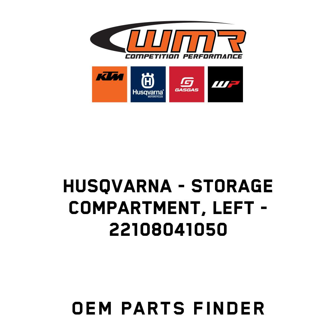 Storage compartment, left