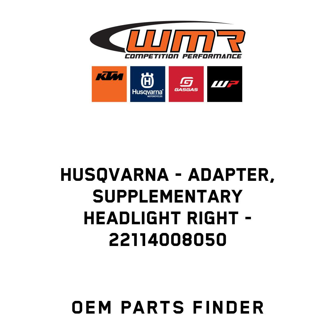 Adapter, supplementary headlight right