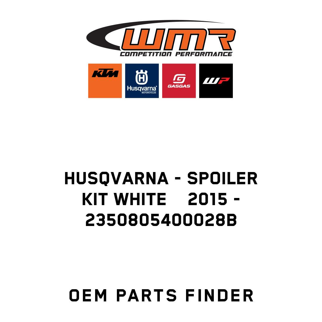 SPOILER KIT WHITE    2015