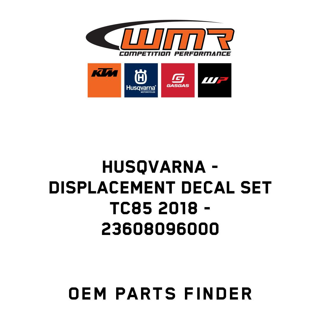 Displacement decal set TC85 2018