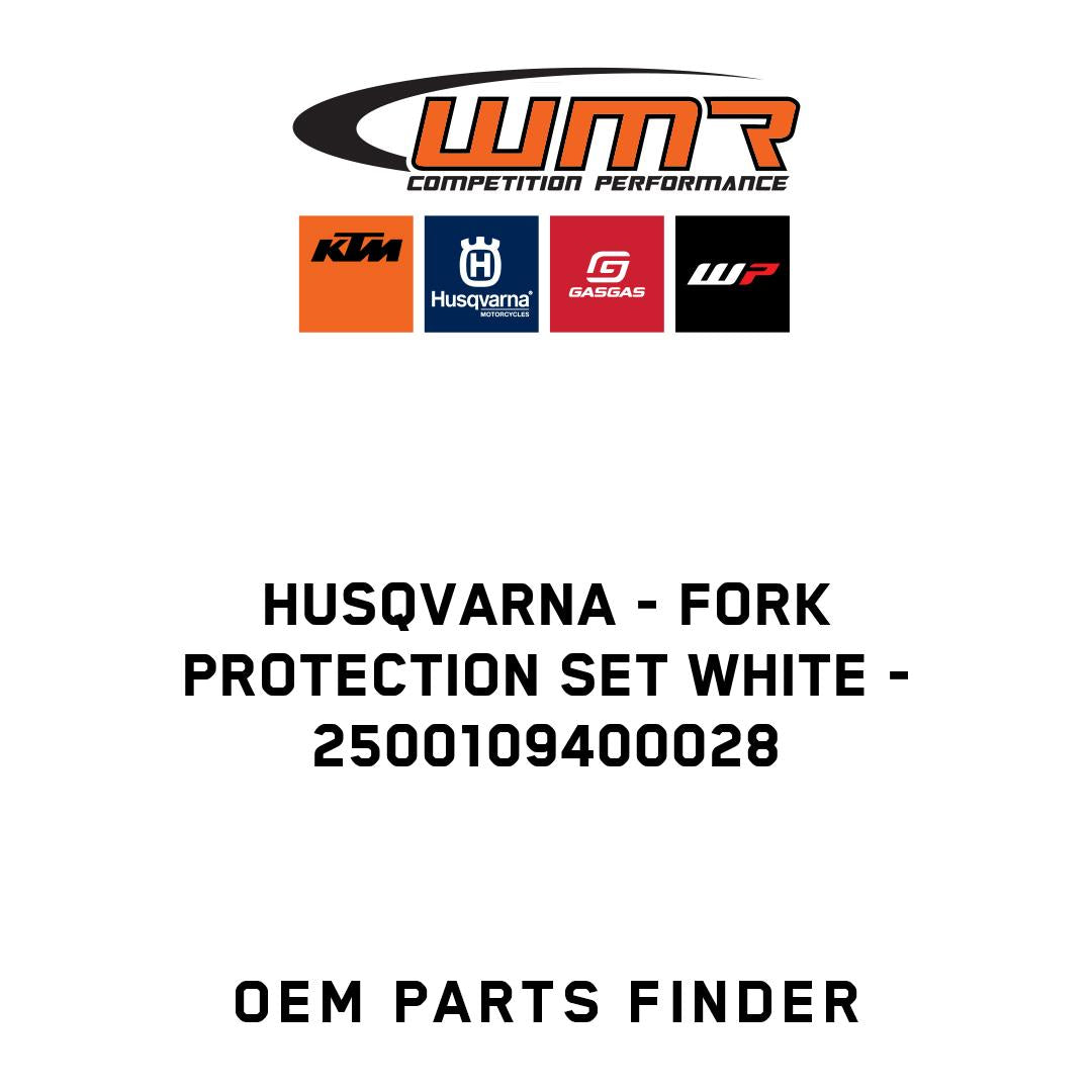 FORK PROTECTION SET WHITE