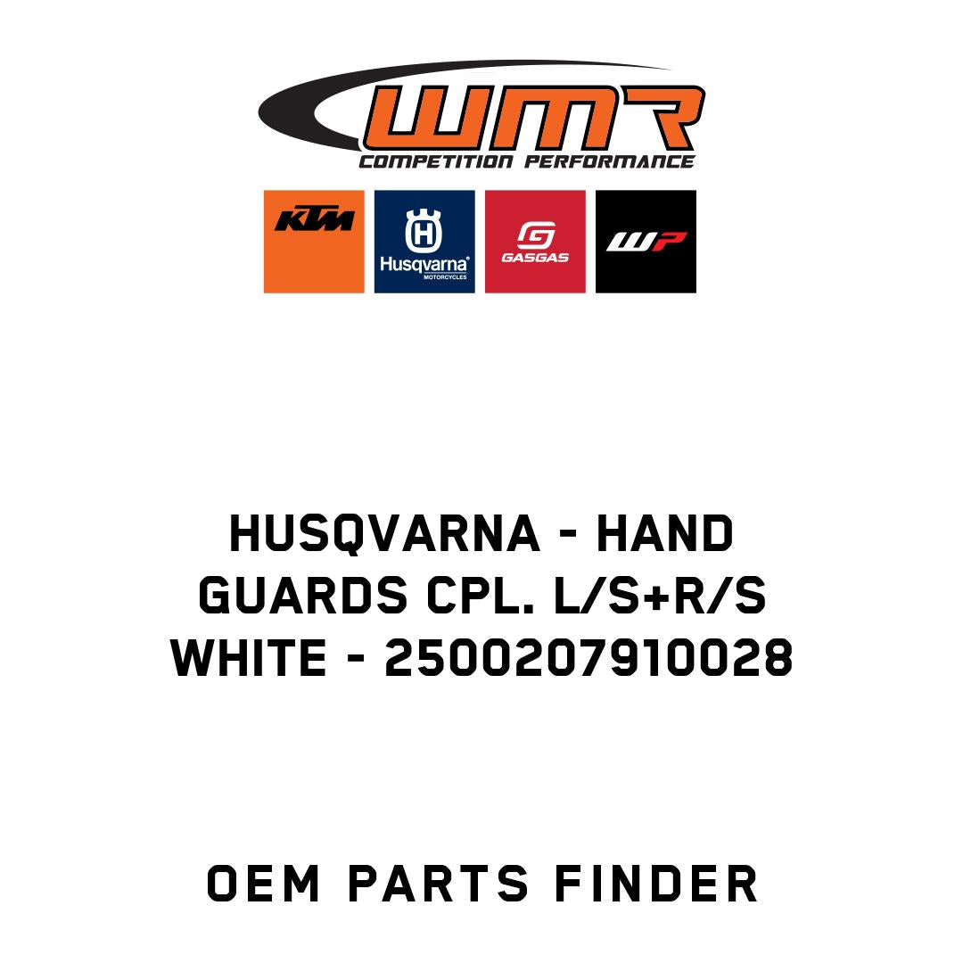 HAND GUARDS CPL. L/S+R/S WHITE