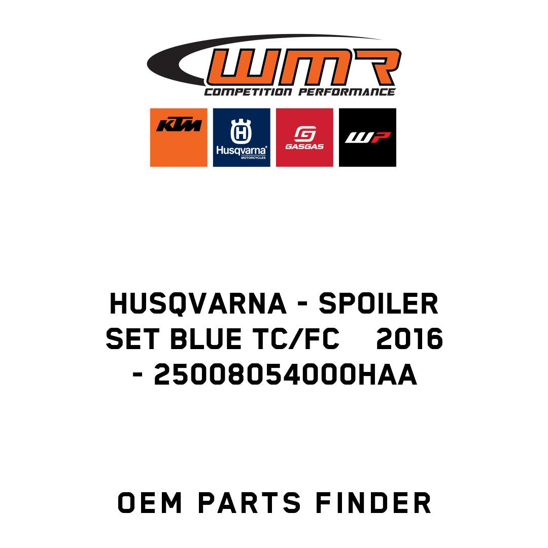 SPOILER SET BLUE TC/FC    2016