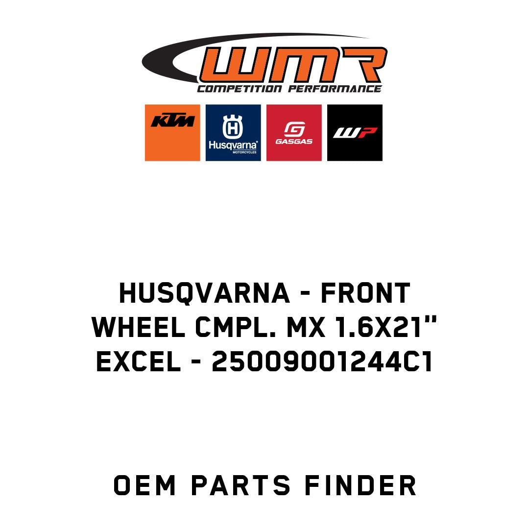 Front wheel cmpl. MX 1.6x21" Excel