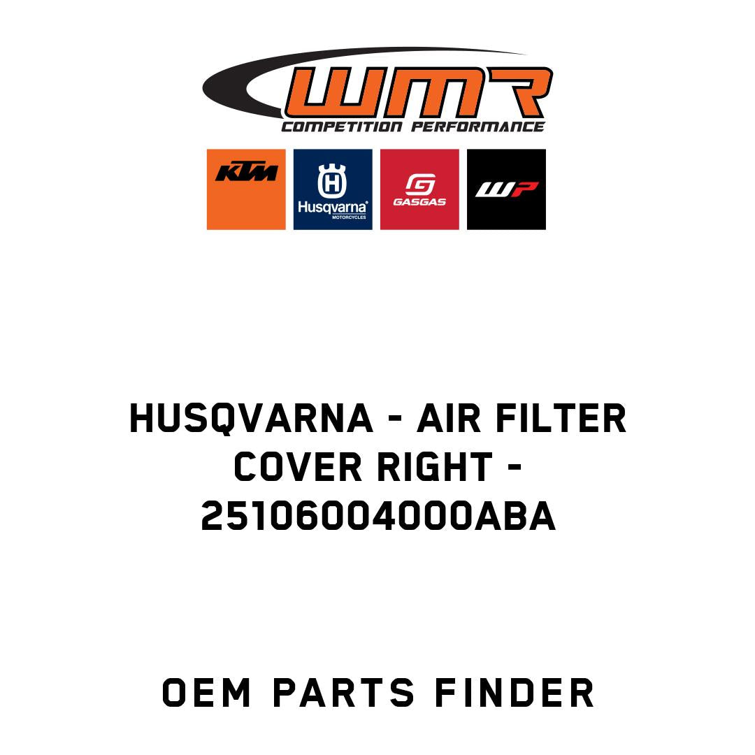 Air filter cover right