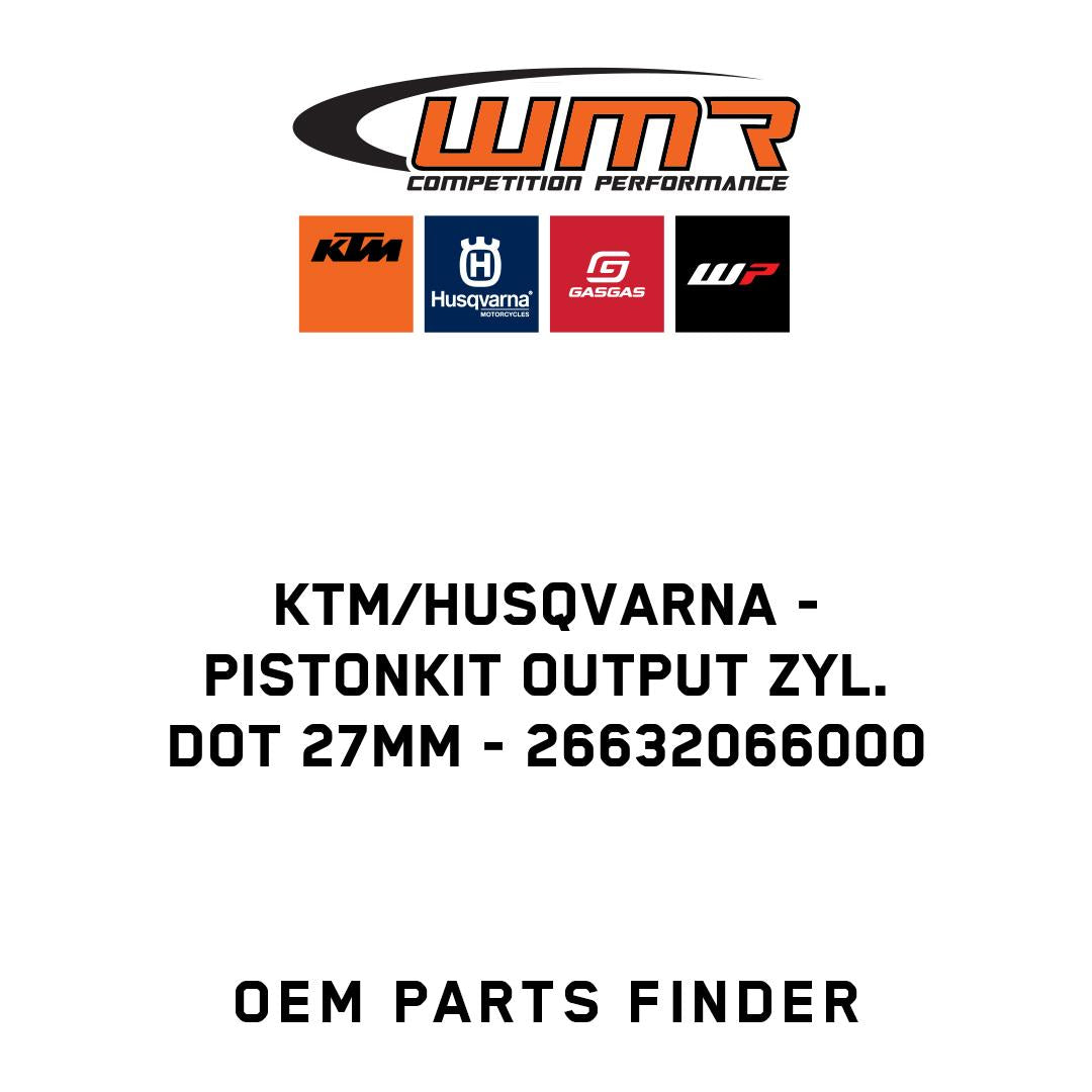 PISTONKIT OUTPUT ZYL. DOT 27MM