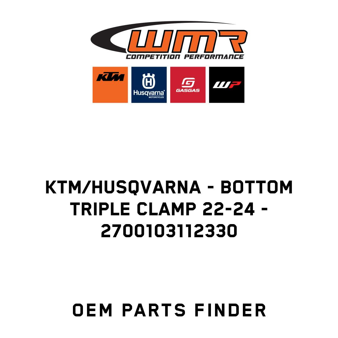 BOTTOM TRIPLE CLAMP 22-24