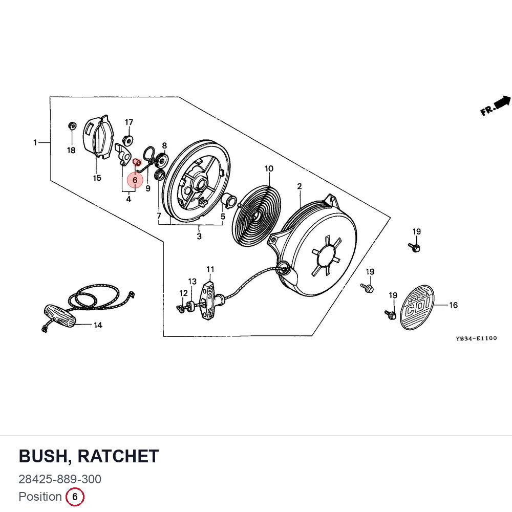 BUSH, RATCHET