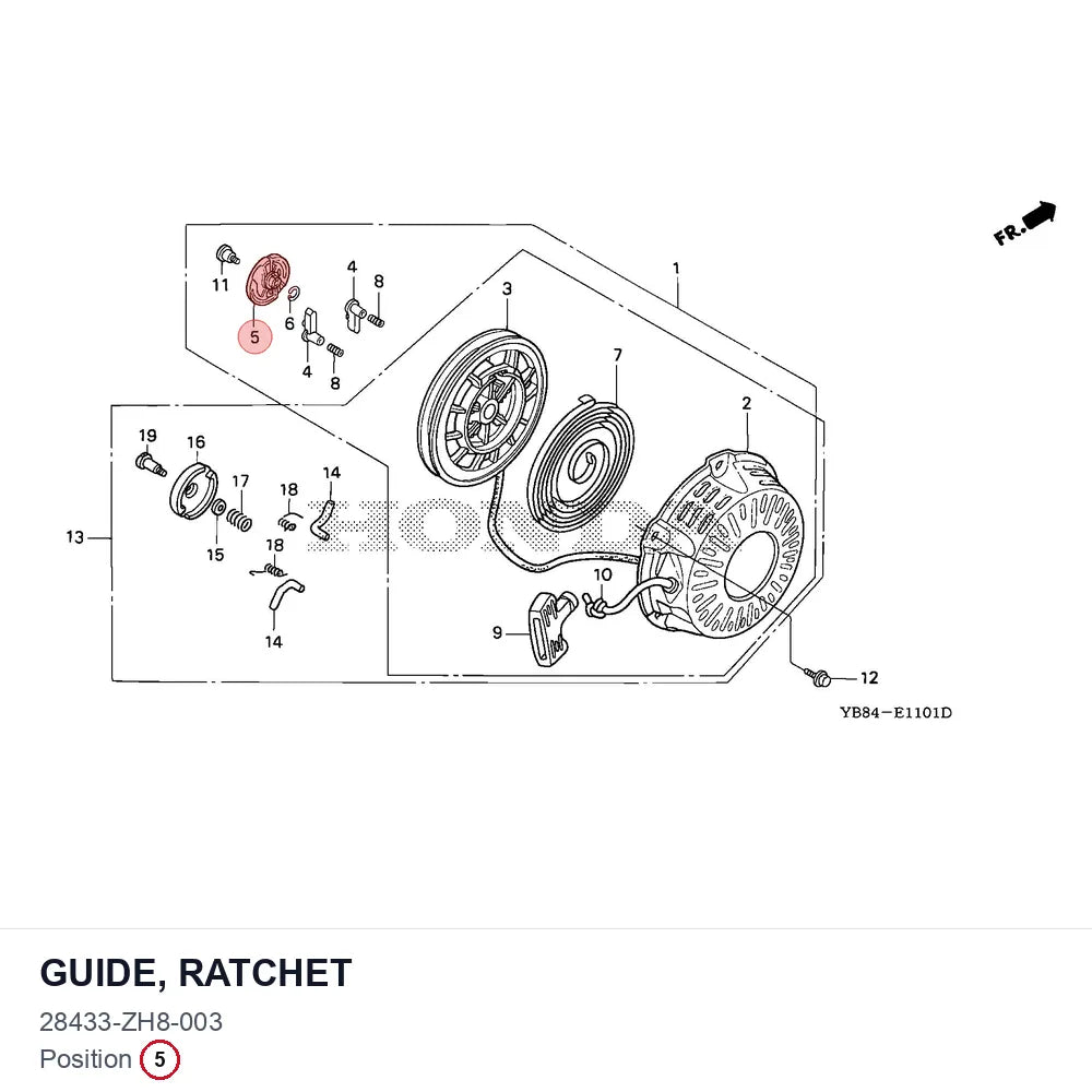 GUIDE, RATCHET