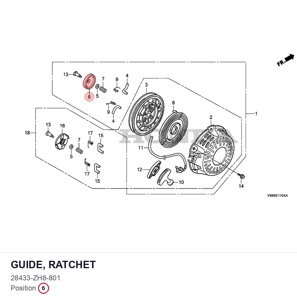 GUIDE, RATCHET