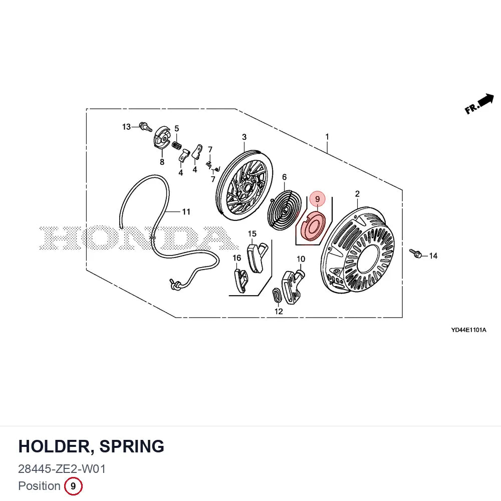 HOLDER, SPRING