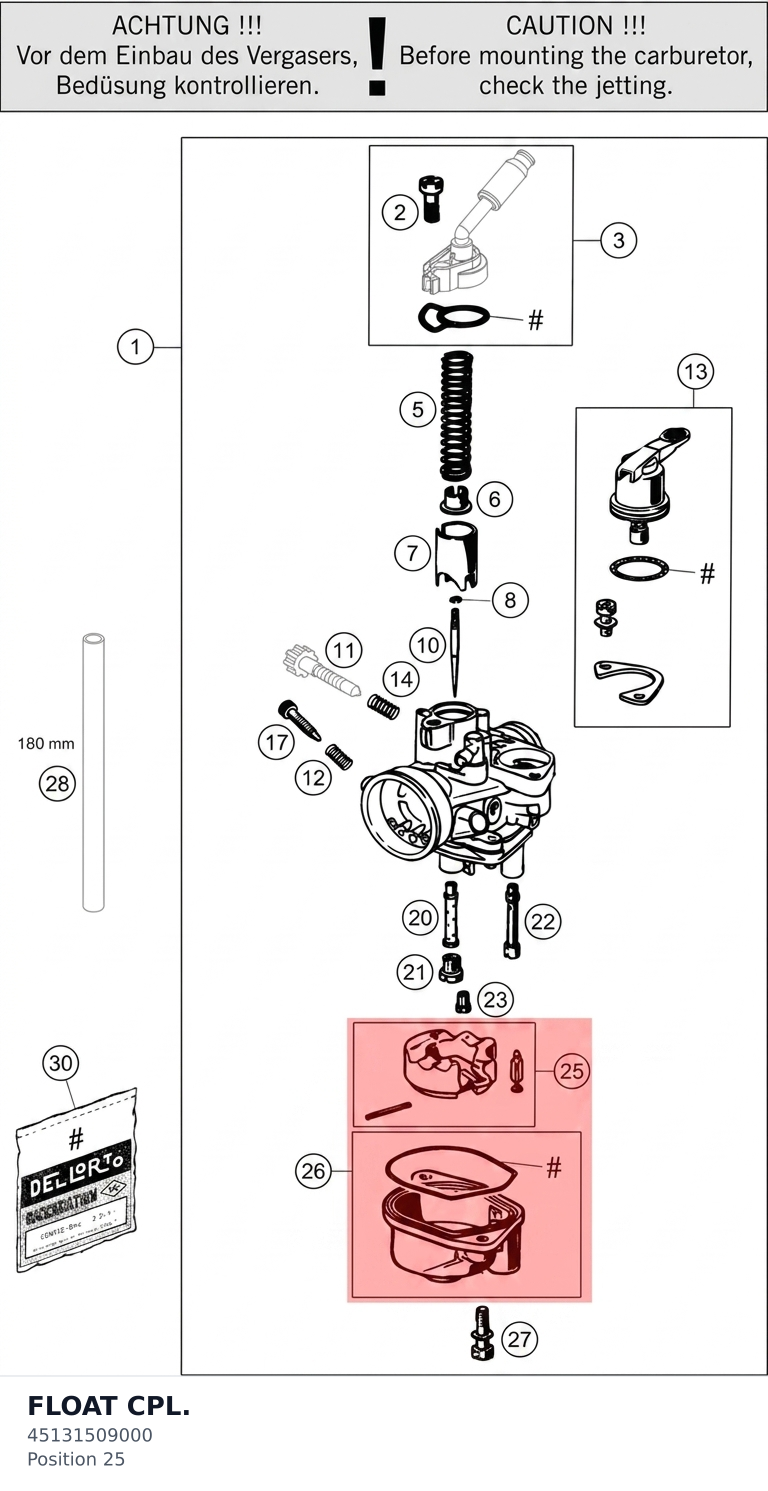 Diagram preview: FLOAT CPL. (45131509000)