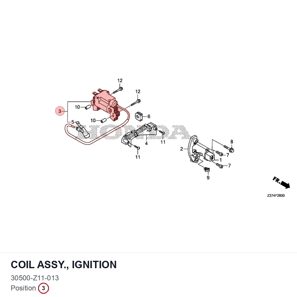 COIL ASSY., IGNITION
