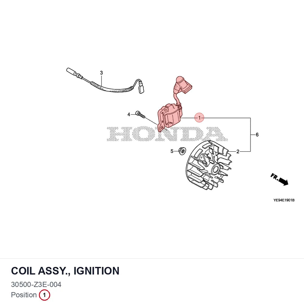 COIL ASSY., IGNITION