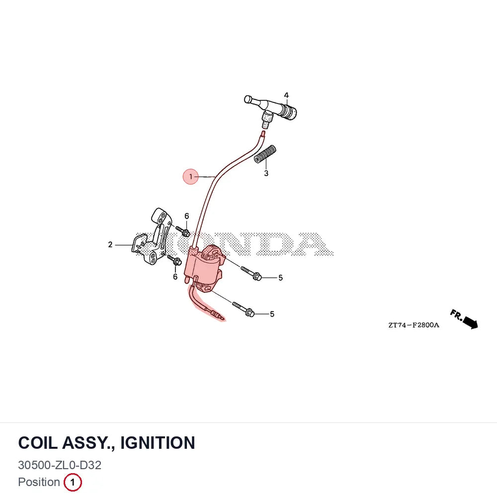 COIL ASSY., IGNITION