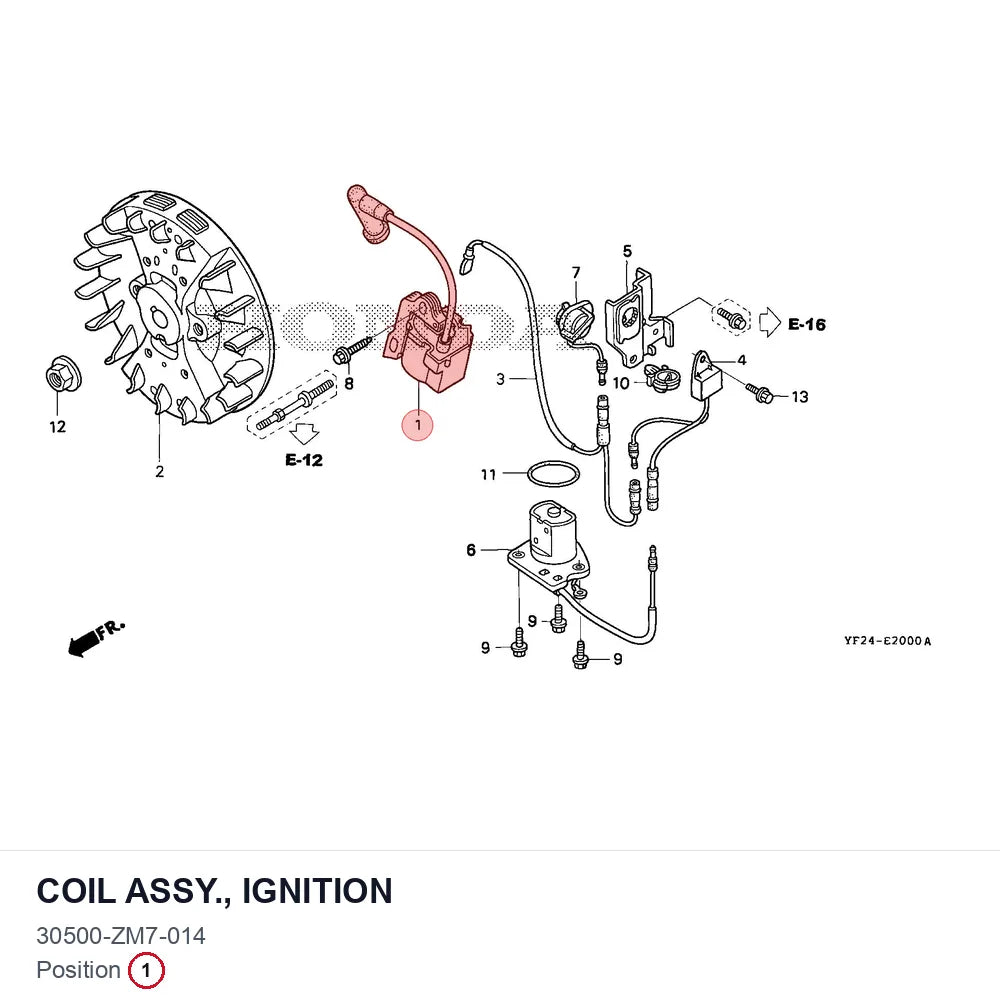 COIL ASSY., IGNITION