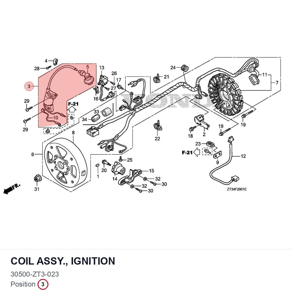 COIL ASSY., IGNITION