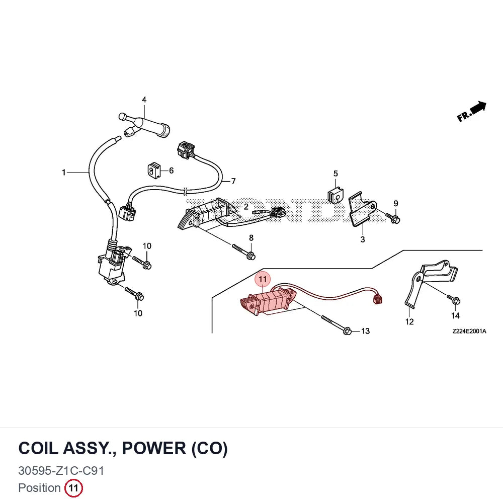 COIL ASSY., POWER (CO)