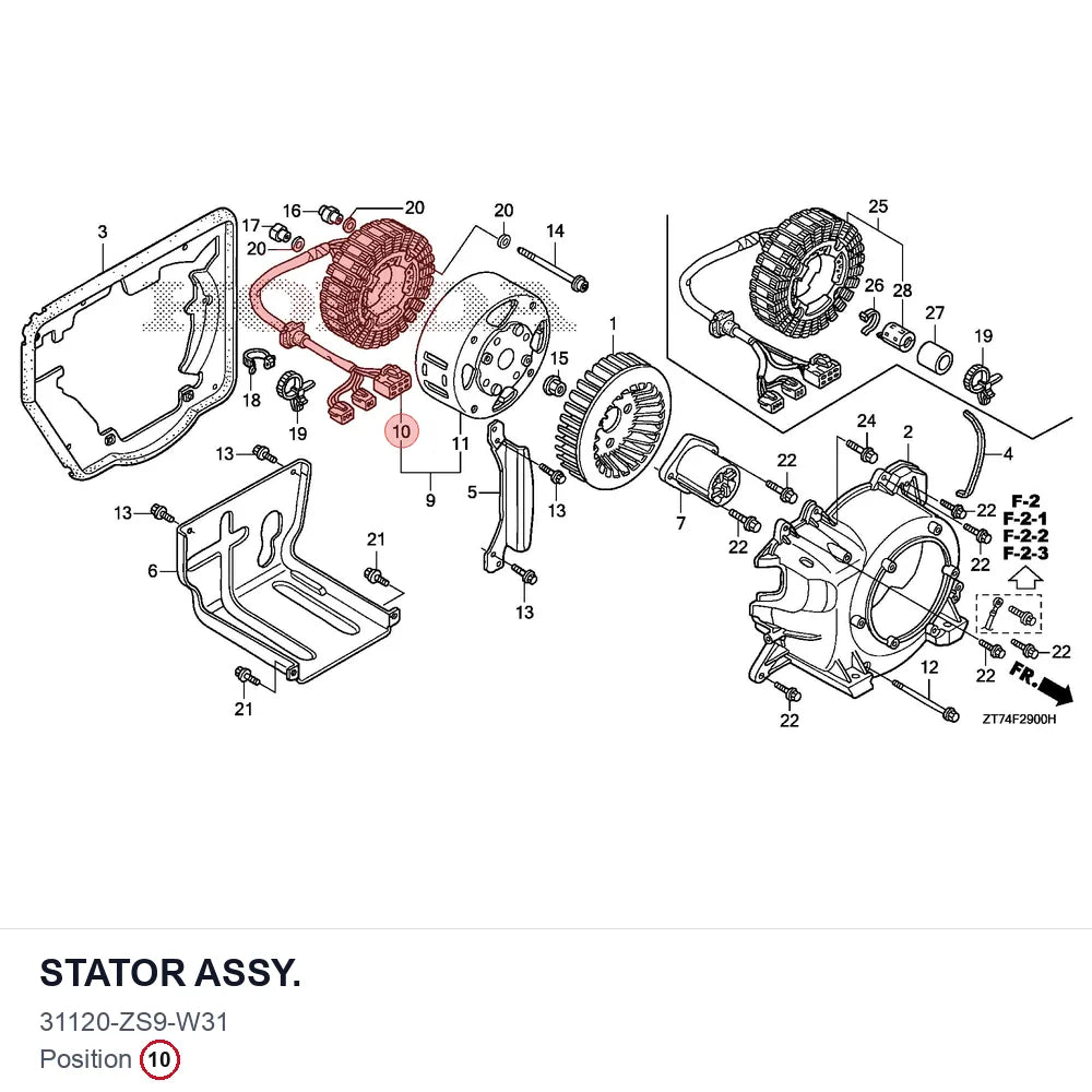 STATOR ASSY.
