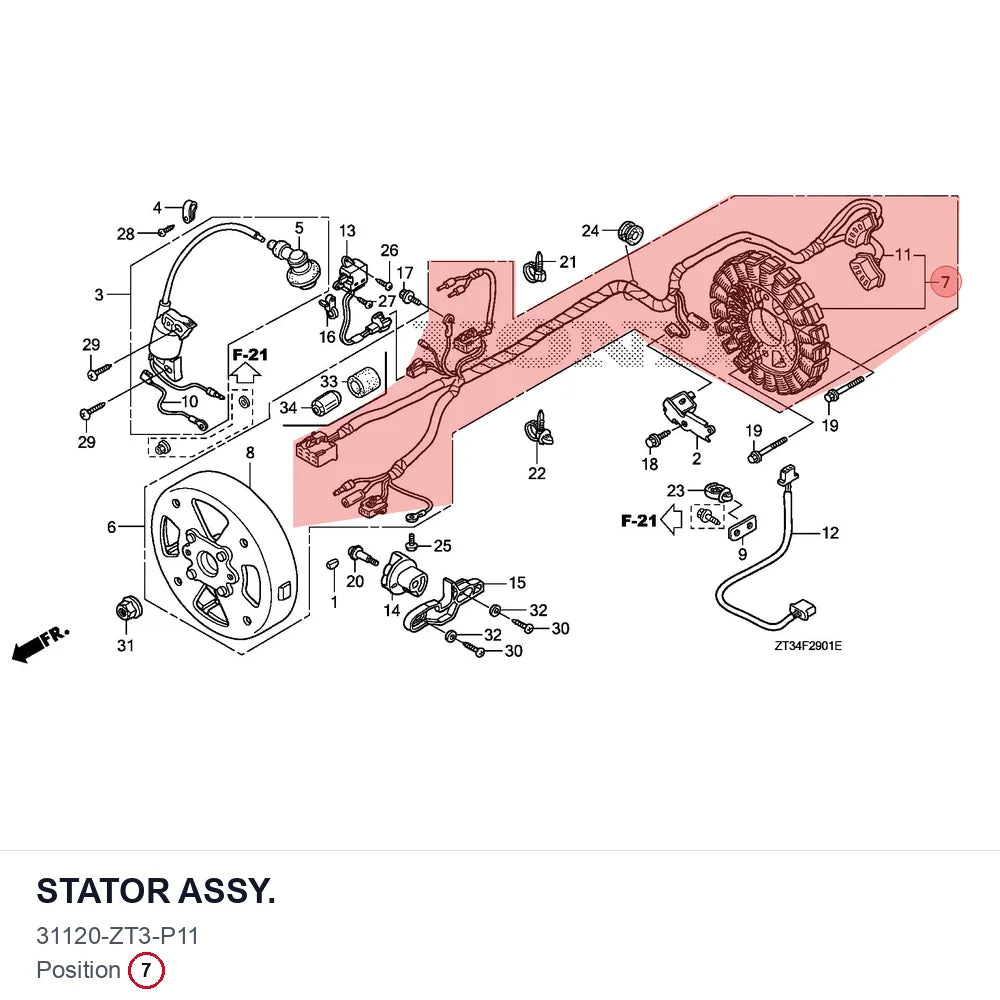 STATOR ASSY.