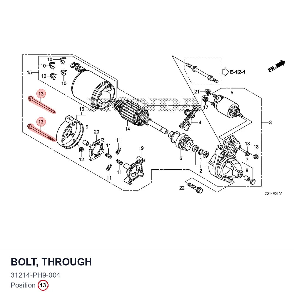 BOLT, THROUGH
