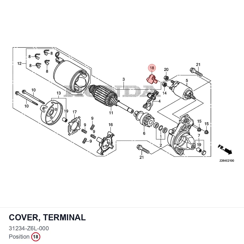 COVER, TERMINAL