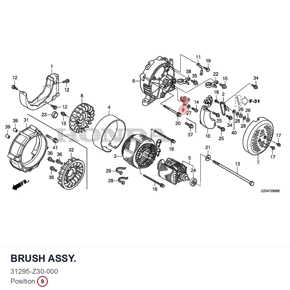 BRUSH ASSY.