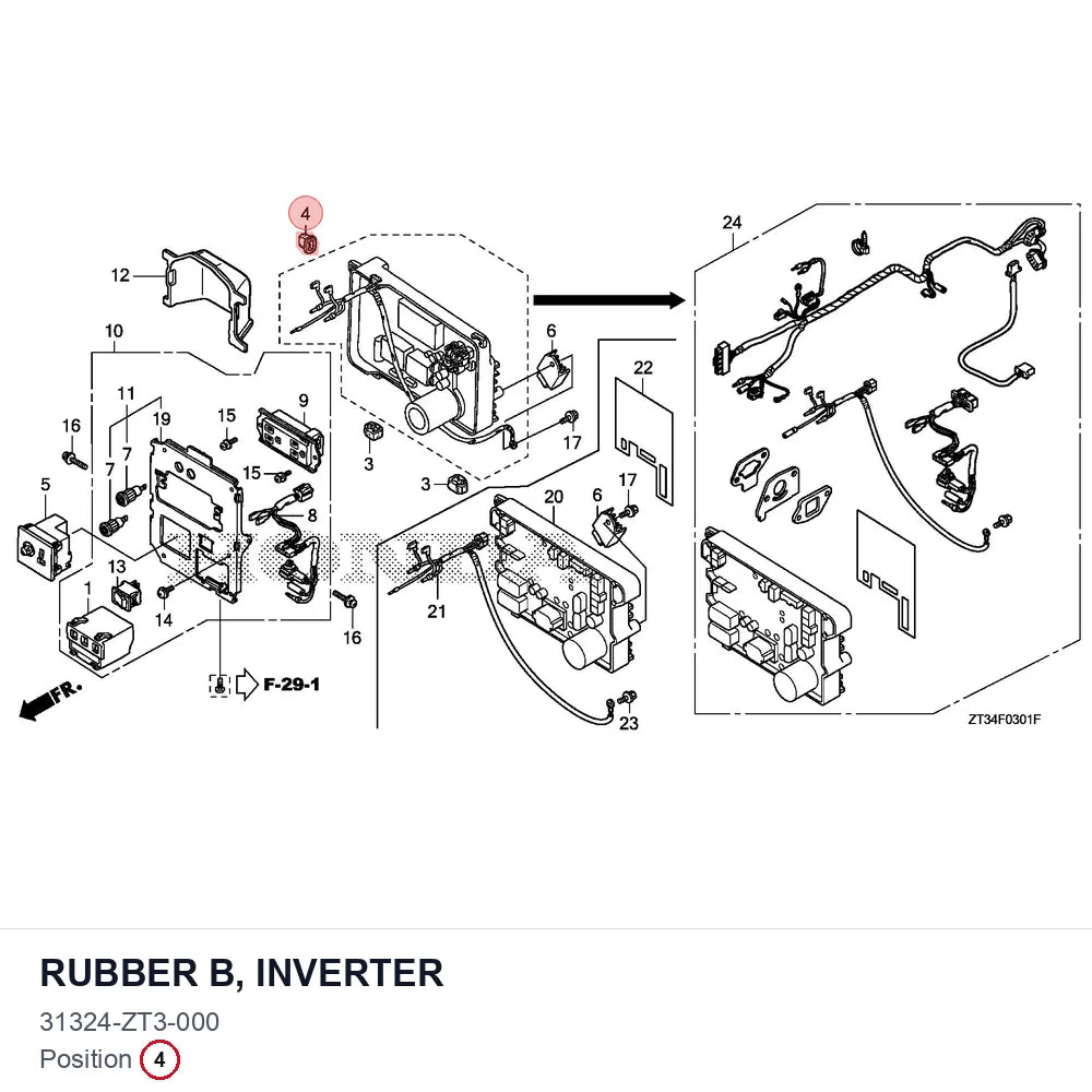RUBBER B, INVERTER