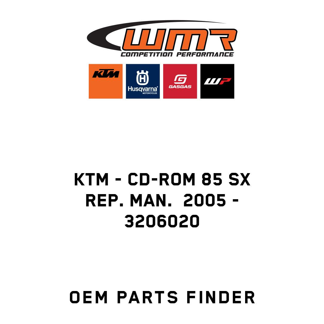 CD-ROM 85 SX REP. MAN. 2005