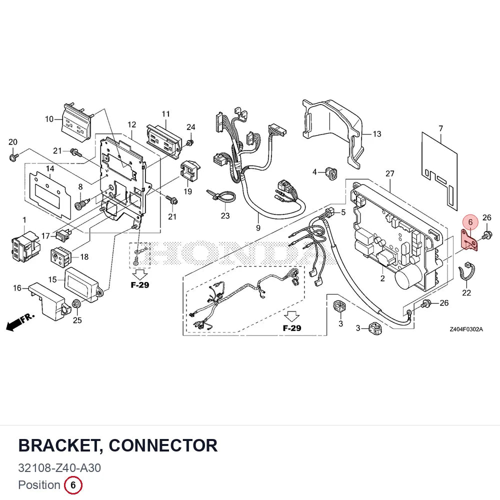 BRACKET, CONNECTOR
