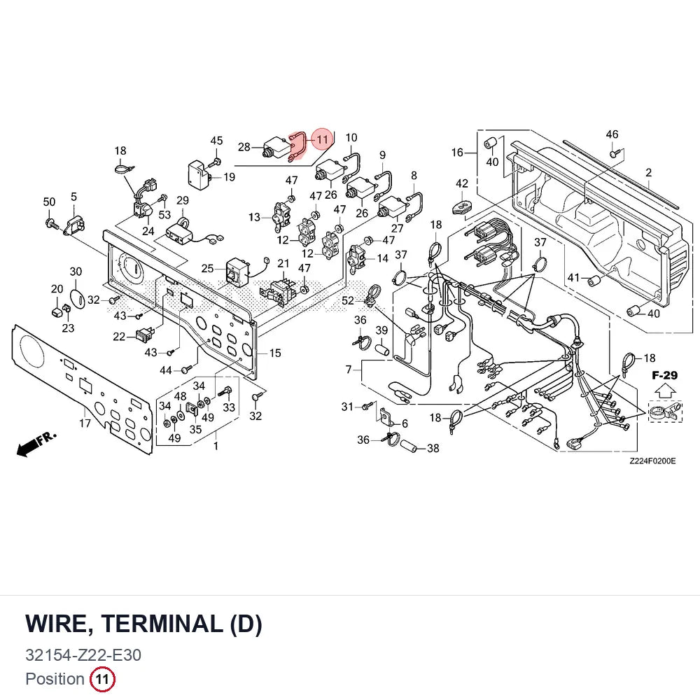 WIRE, TERMINAL (D)