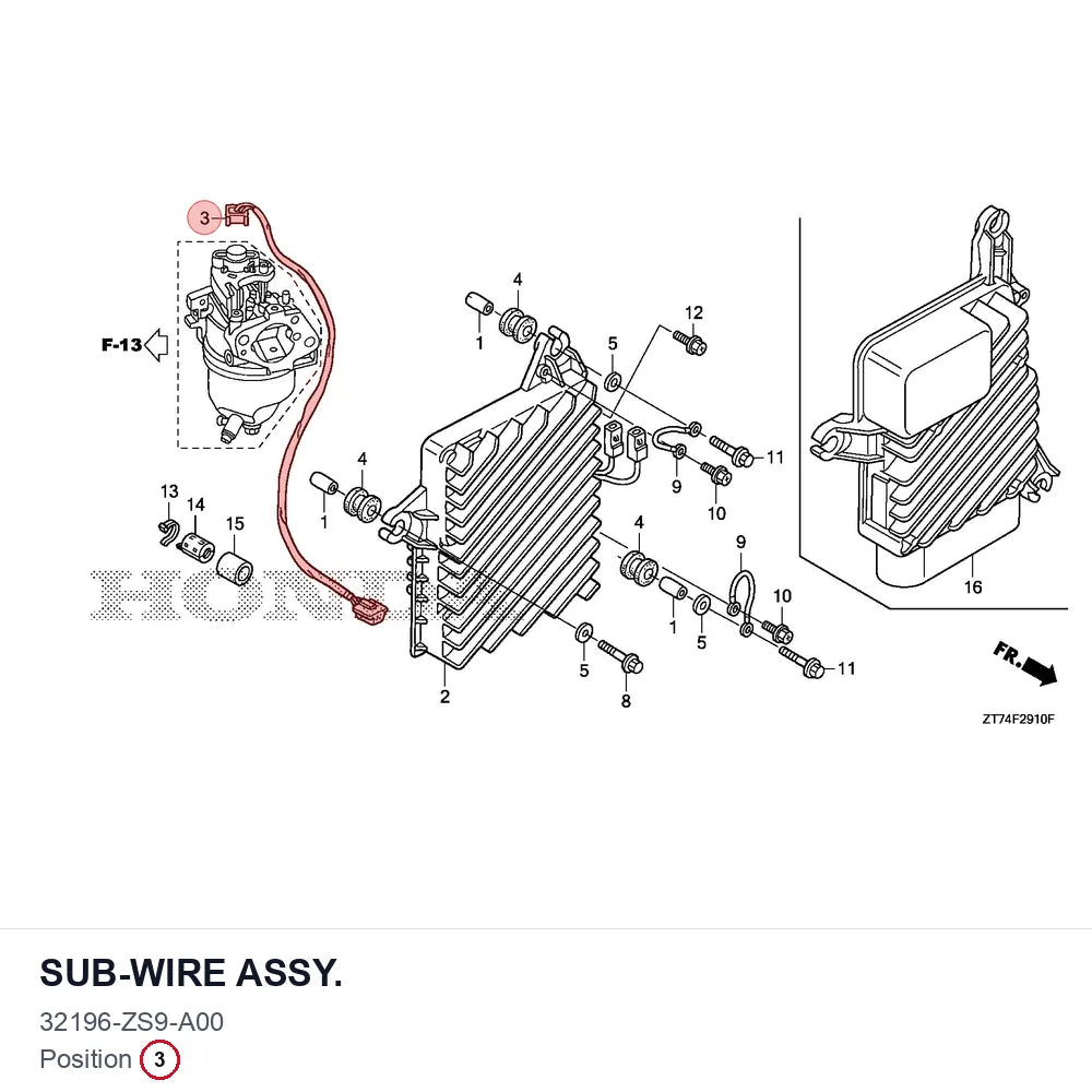 SUB-WIRE ASSY.