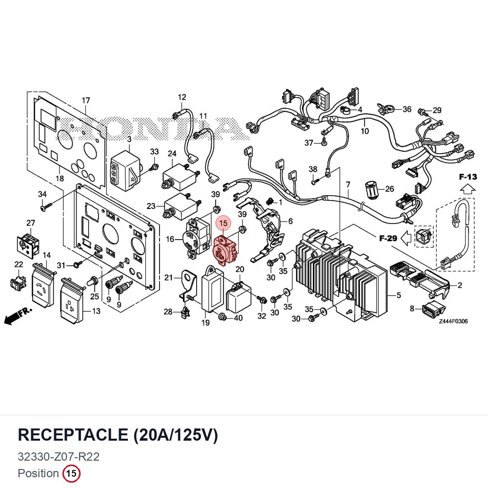 RECEPTACLE (20A/125V)