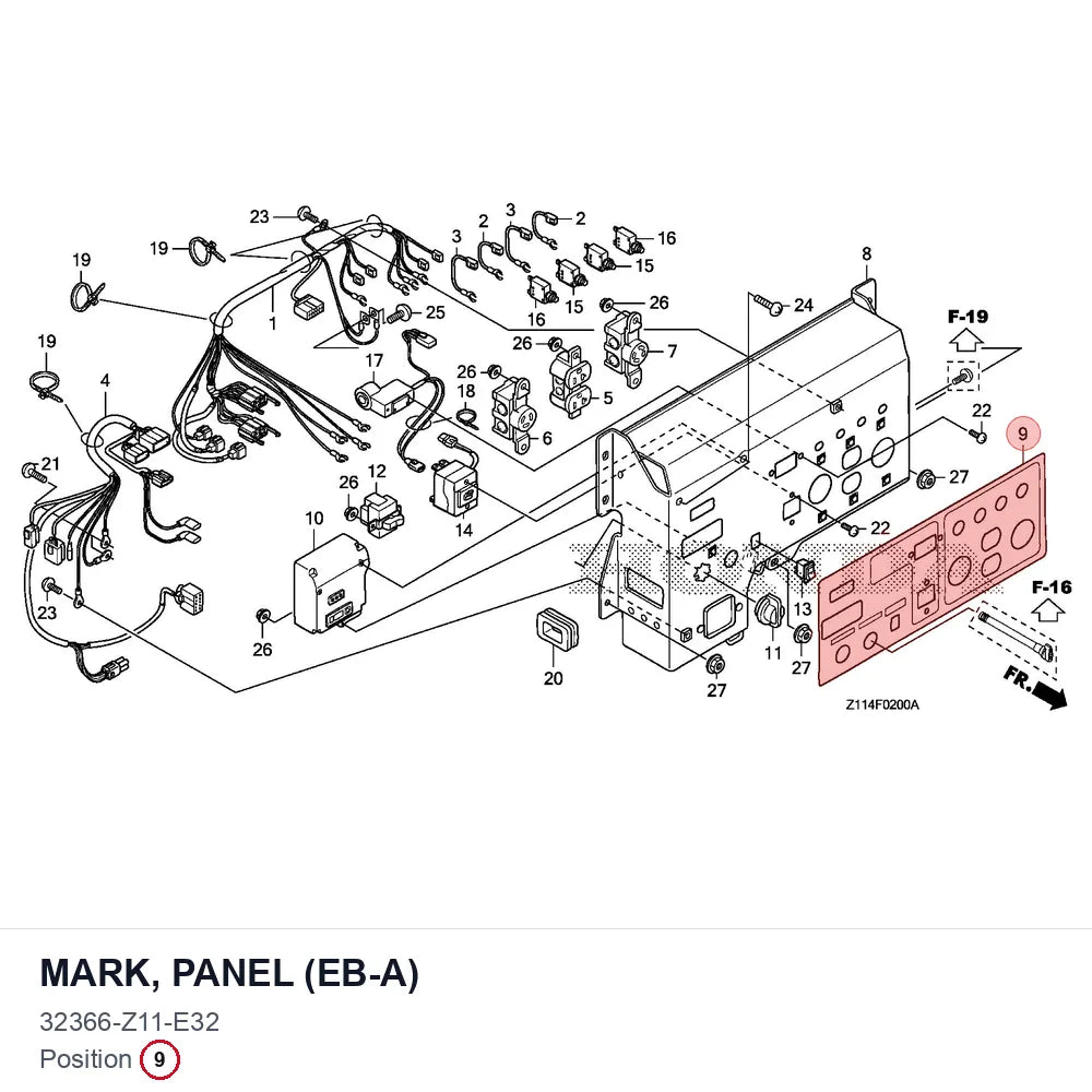 MARK, PANEL (EB-A)