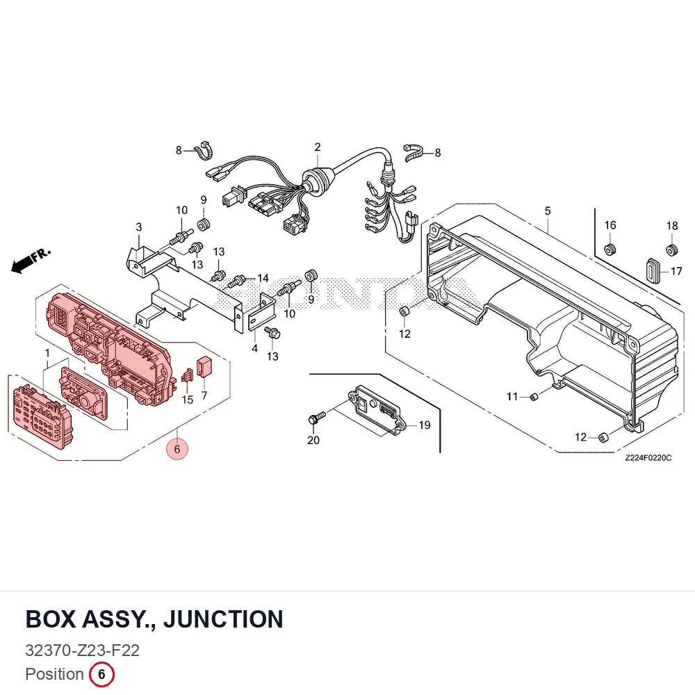 BOX ASSY., JUNCTION