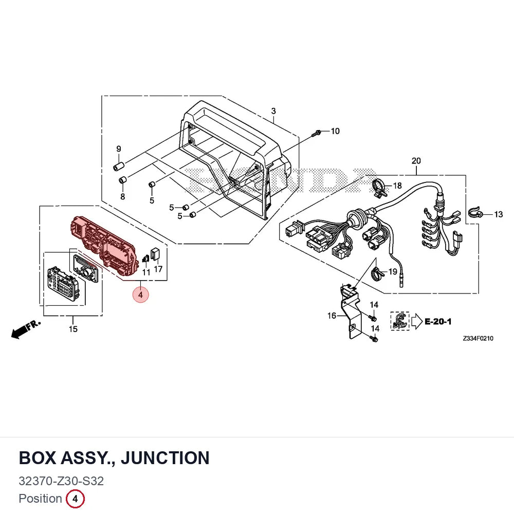 BOX ASSY., JUNCTION
