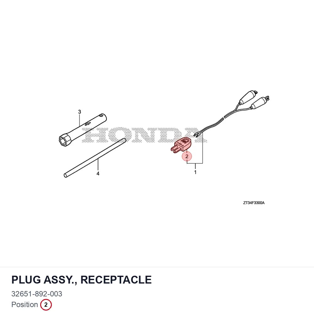 PLUG ASSY., RECEPTACLE