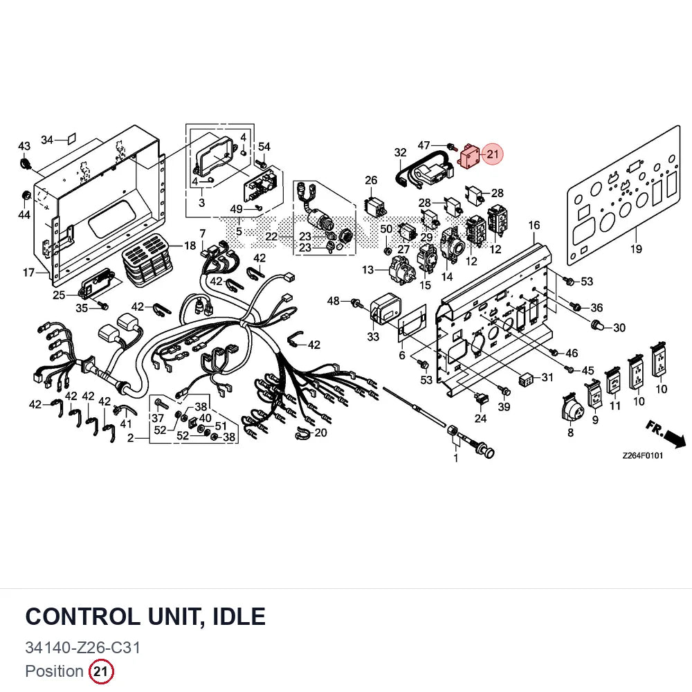 CONTROL UNIT, IDLE