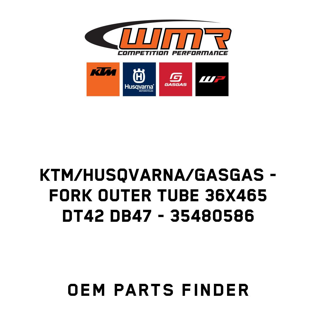 Fork outer tube 36x465 dt42 db47