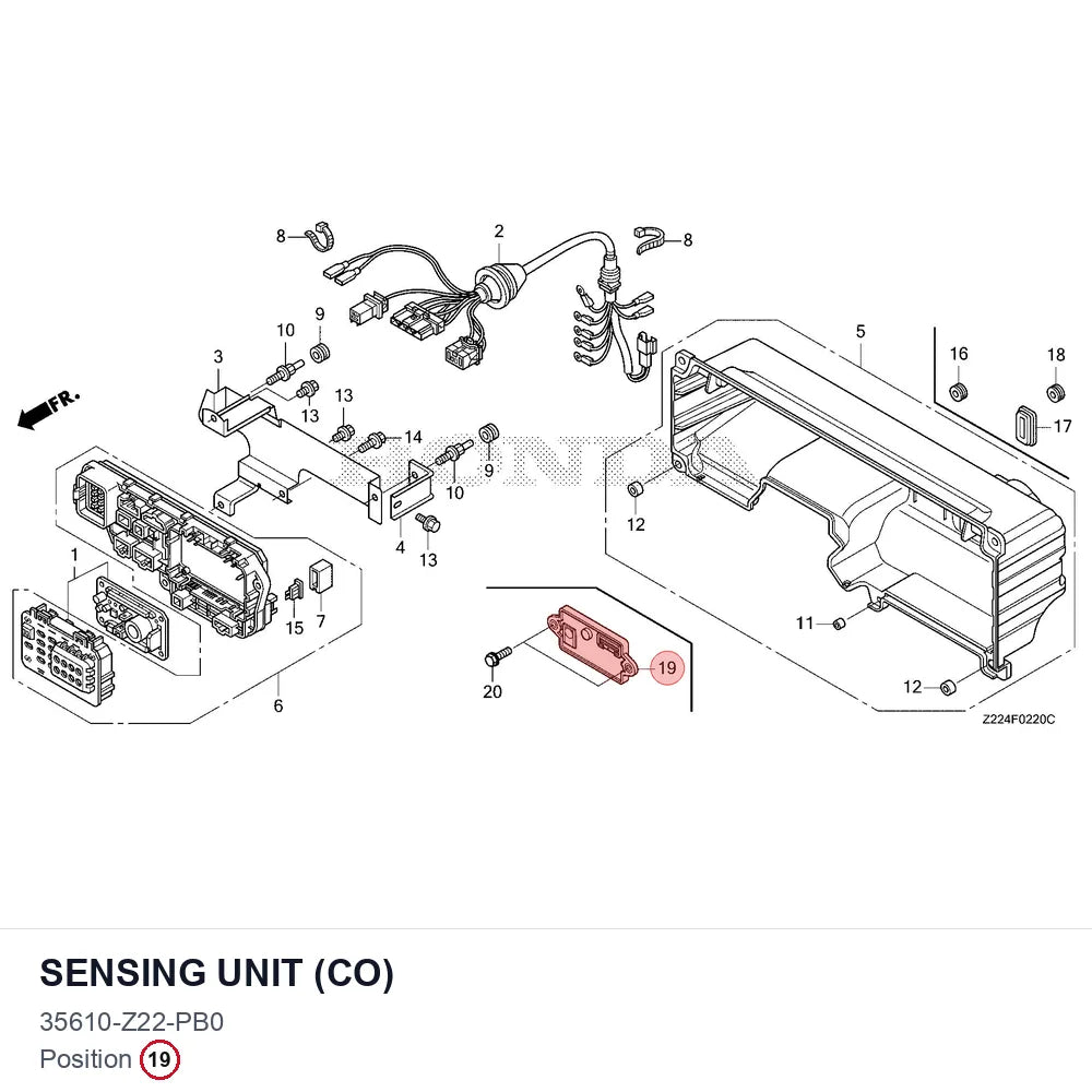 SENSING UNIT (CO)
