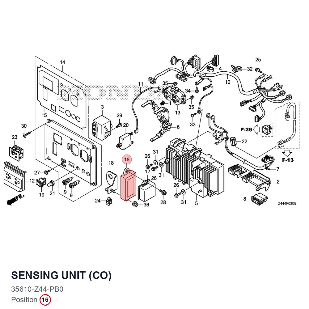 SENSING UNIT (CO)