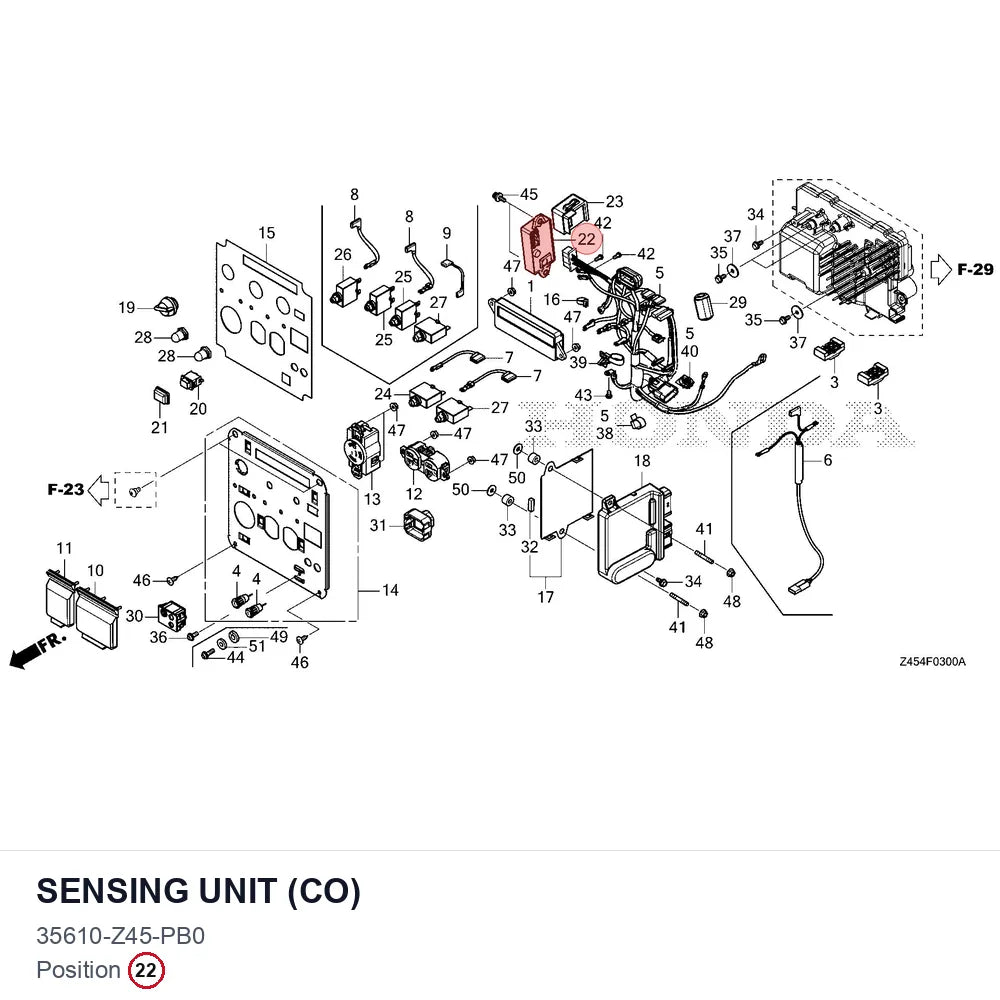 SENSING UNIT (CO)
