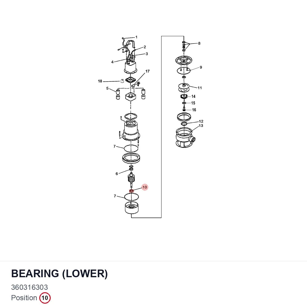 BEARING (LOWER)