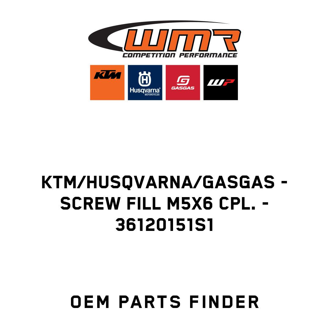 screw fill M5x6 cpl.