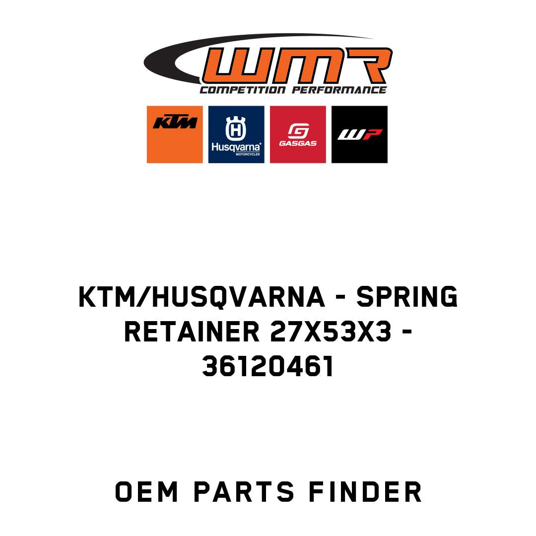 Spring retainer 27x53x3