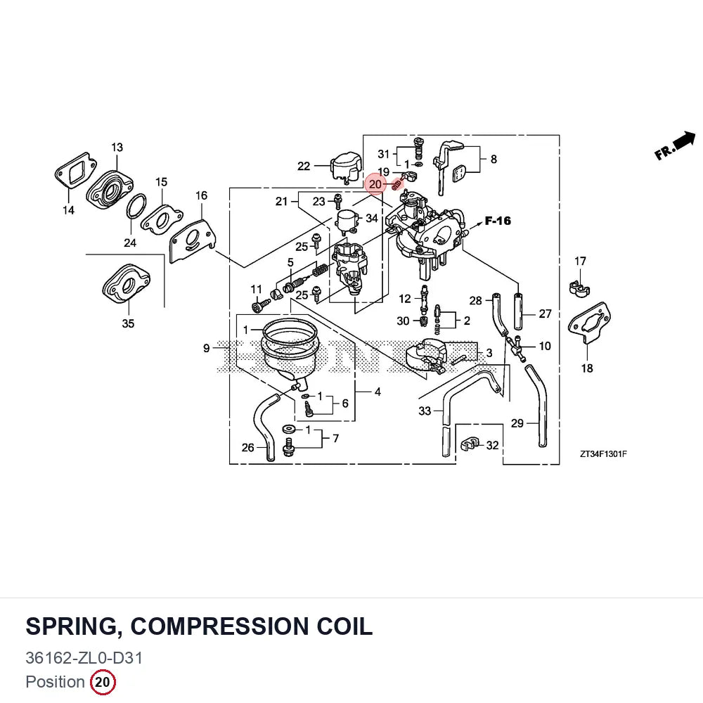 SPRING, COMPRESSION COIL