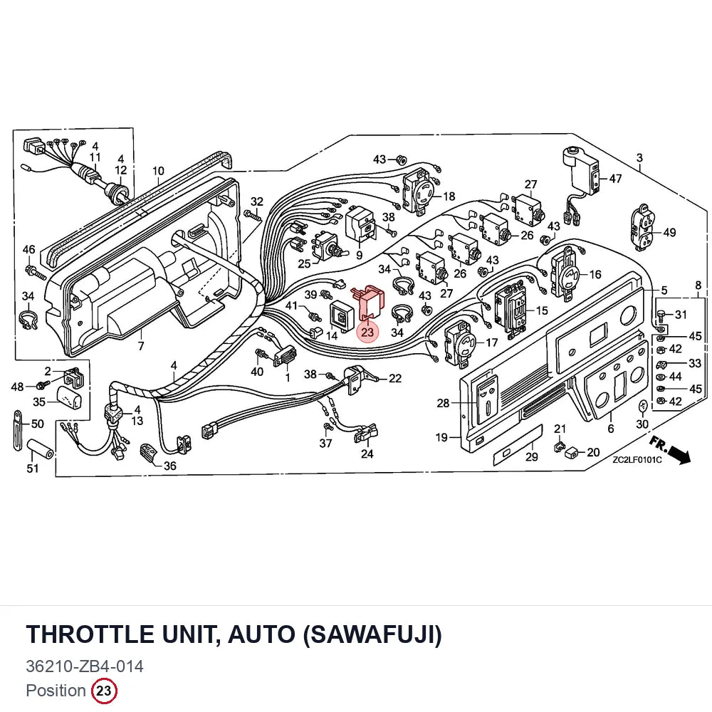 THROTTLE UNIT, AUTO (SAWAFUJI)