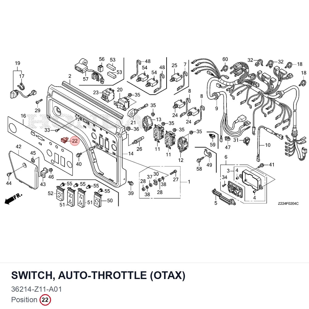 SWITCH, AUTO-THROTTLE (OTAX)